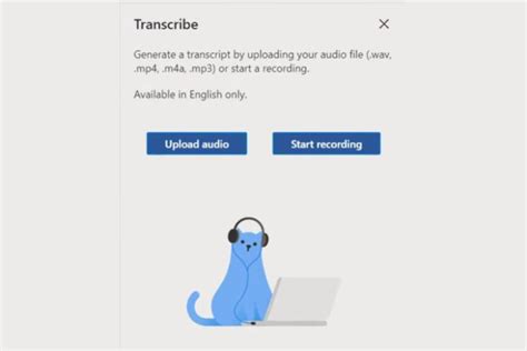 Image result for One Drive Audio Transcript