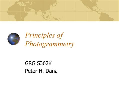 Photogrammetry Basic Principles 的图像结果