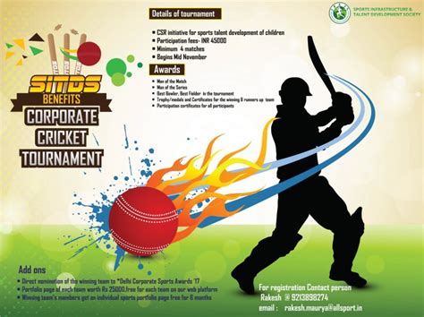 Corporate Cricket Delhi/NCR