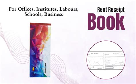 LRS Rent Receipt Book Long Type- 50 Sheets (Pack of 3) : Amazon.in ...