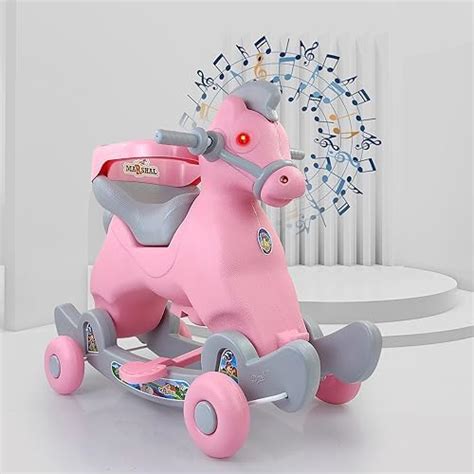Dash Marshal 2 in 1 Ride on Horse for Kids, Horse Rider for Kids 1 ...