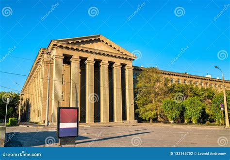 Building in the City Centre of Volgograd, Russia Editorial Photography ...