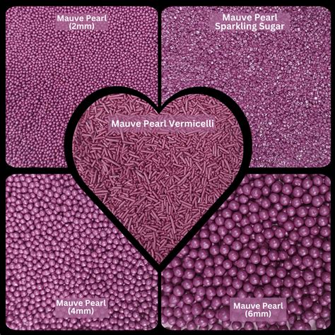 Sprinkles for Cakes & Cupcakes Decoration | USP-2(Mauve) – Confect