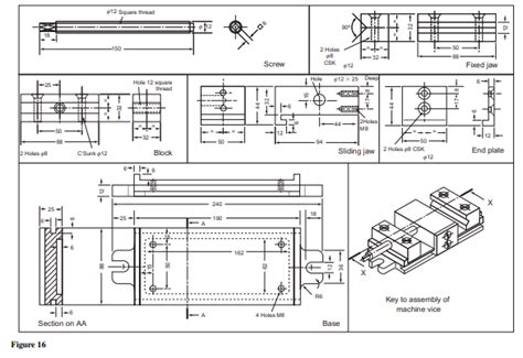 Image result for Flow Process Chart of Making Machine Vice