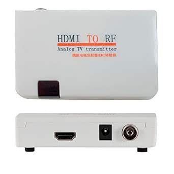 HDMI to Coax RF Converter Modulator for TV - HDMI in Coaxial Out ...