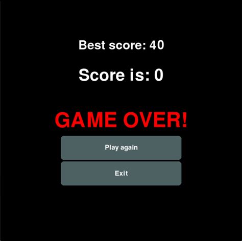 How to Add Game Over Screen in Pygame 的图像结果