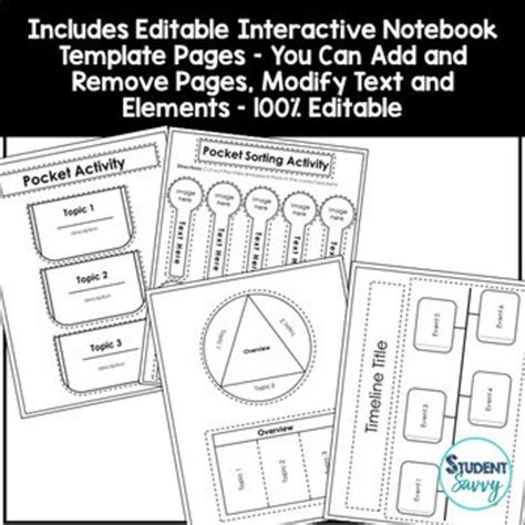 Image result for Math Interactive Notebook Template