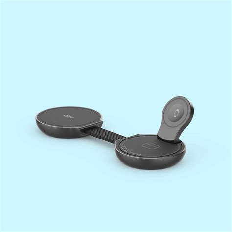 Stuffcool - Nexi 3 in 1 Foldable Magnetic Wireless Charger Qi2.2 Certi ...