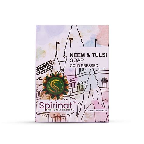 Spirinat Neem & Tulsi Soap – Spirinat Organics Private Limited