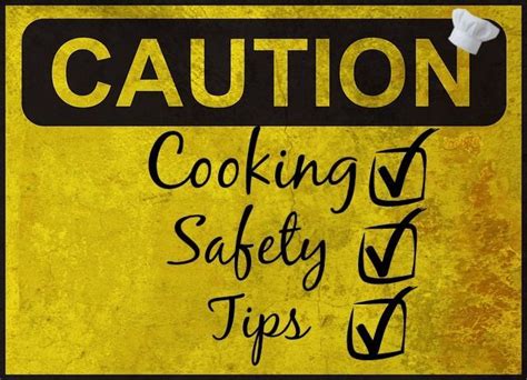 Image result for Cooking Safety Tips