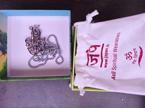 Silver Plated Panchmukhi Hanuman Ji Necklace – Japam