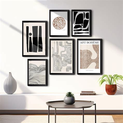 Gallery Wall Set of 6 Frames. (GWST6WA01) – Khirki.in