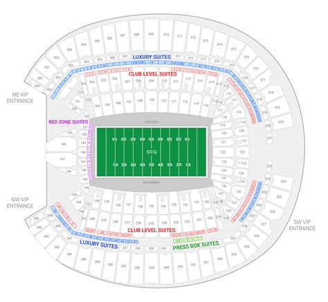 Image result for Seahawks Stadium Seating Chart