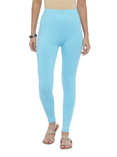 Buy Ankle Length Light Blue legging at Amazon.in