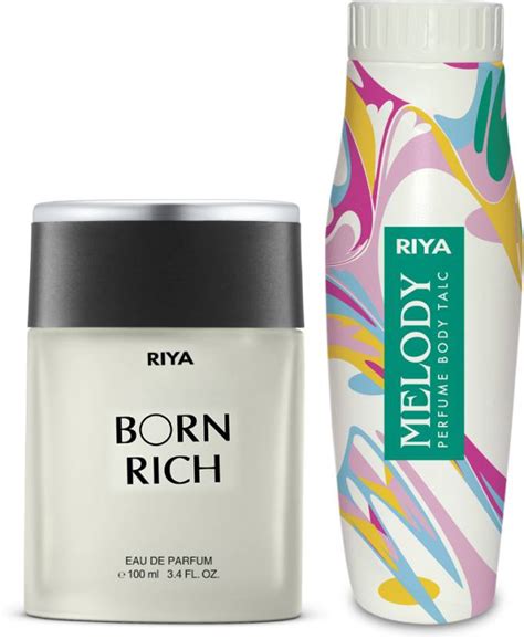 RIYA MELODY Perfume Body Talc With 100 ML Born Rich - Price in India ...