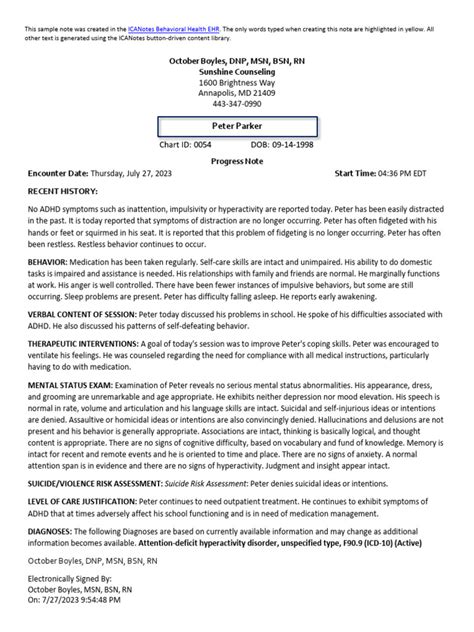 Image result for Note Sample for Not Ability