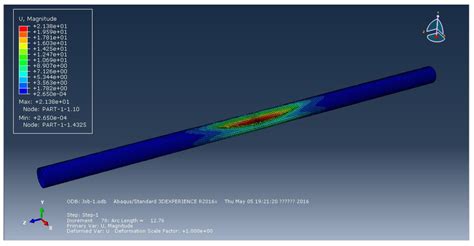 Numerical Simulation of Local Buckling of Submarine Pipelines under ...