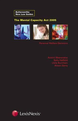 Buy Butterworths New Law Guide: Mental Capacity Act 2005 Book Online at ...