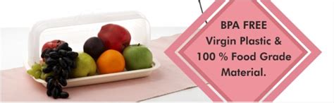 Buy Signoraware Big Bread Box with Moving Lid | Semi Transparent | Food ...