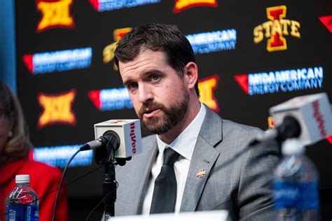 Iowa State football coach Matt Campbell on end of regular season
