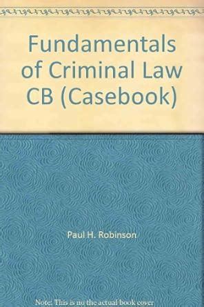 Buy Fundamentals of Criminal Law CB (Casebook S.) Book Online at Low ...