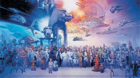 Star Wars Wallpaper All Characters at Liam Edgar blog