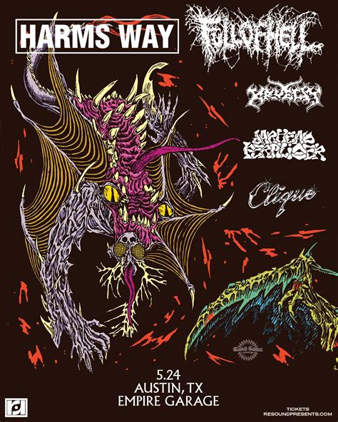 Harms Way and Full of Hell at Baltimore SoundStage, Baltimore ...