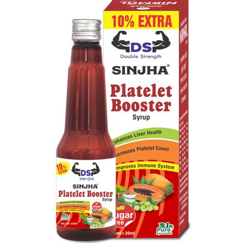 SINJHA PLATELET BOOSTER SYRUP Sinjha International Pvt. Ltd.