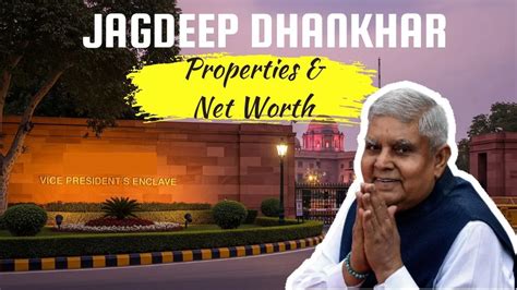 Who is Jagdeep Dhankhar: Ex Vice-President House, Net Worth and Properties
