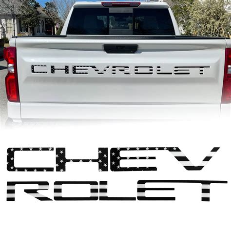 Buy Tailgate Insert Letters 3D Raised Rear Emblems for 2019 2020 2021 ...