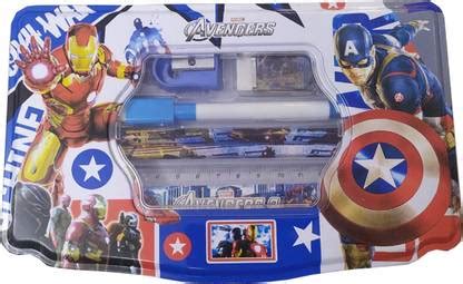 Flipkart.com | AwesomeProducts Pencil Box / Geometry Box Avengers Art ...