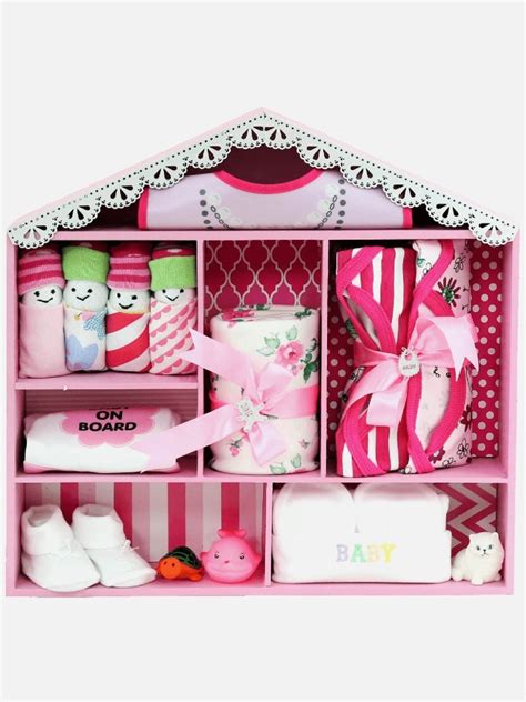 Little Surprise Box Newborn Baby Wooden Nautical House Gift Hamper ...