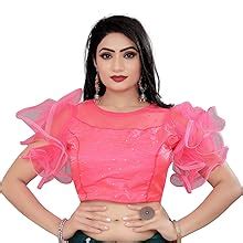 PRIMEFAIR Women's Cotton Solid Sleeveless Readymade Blouse (ANANYA ...