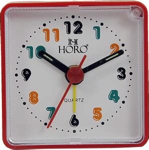 HORO Analog Red Clock Price in India - Buy HORO Analog Red Clock online ...