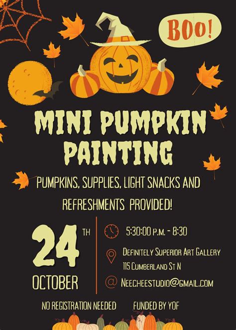Mini Pumpkin Painting with Neechee Studio, Definitely Superior Art ...