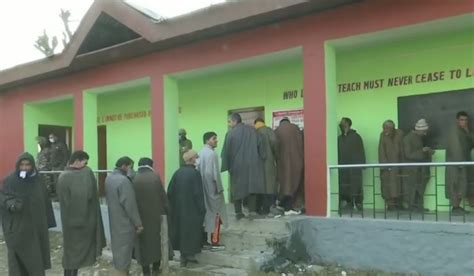 J&K: Voting begins in 1st phase of DDC polls; response satisfactory ...