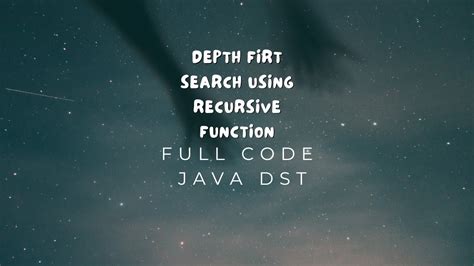 Image result for Java Code for DFS Using Collection