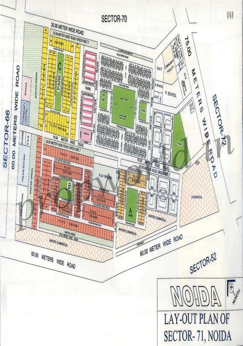 Flats in Noida Expressway, Noida Residential Sector Maps