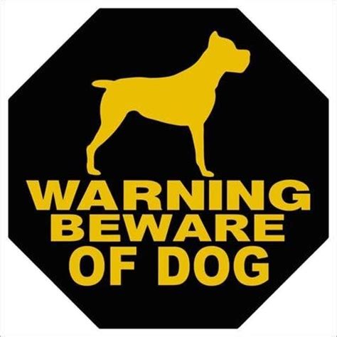 999Store office supplies sunboard Beware of The Dog Home Sign Board ...