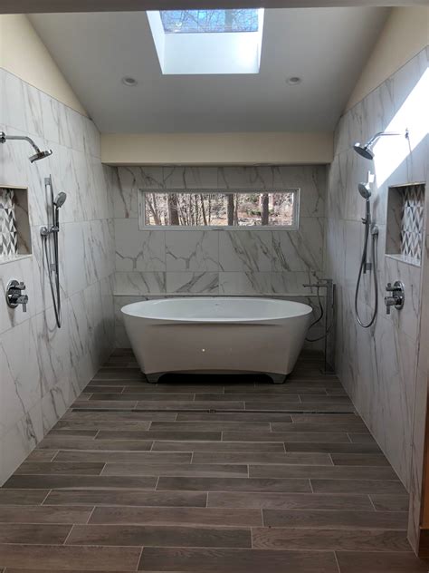 Master Bathroom & Wet Room Renovation - West Bloomfield — Cabinet Clinic