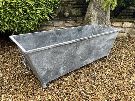 Galvanized Steel Trough Land Guard Galvanized Planter Raised Beds,