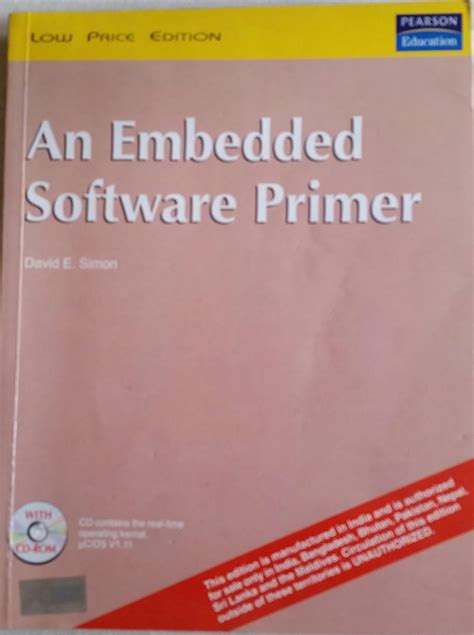 Amazon.in: Buy AN EMBEDDED SOFTWARE PRIMER. by DAVID E. SIMON Book ...