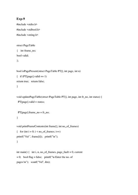 OS-9 - NACGYSY UGCIEU - Exp- #include #include #include struct ...