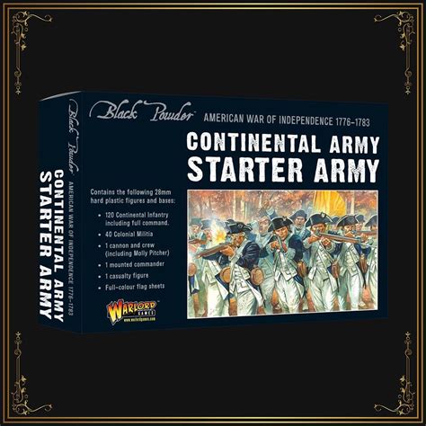 Buy Wargames Delivered - American War of Independence Continental Army ...