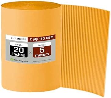 Buildskill Packing Material, Corrugated Roll, Brown Paper 2Ply 24"x20 ...