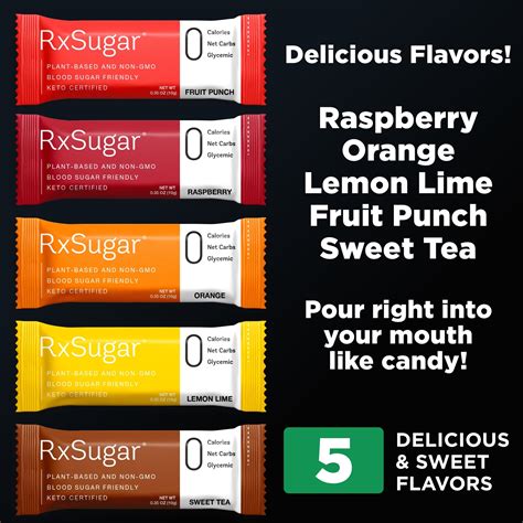 Flavored Allulose Sugar Swealthy Stix - RxSugar®