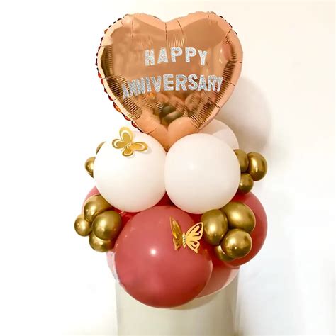 Happy Anniversary Balloon Bouquet | Balloon Decoration in Surat | TogetherV