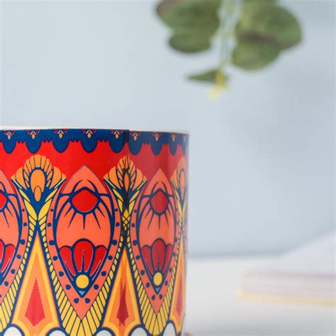 Leafy Luxe Indoor Planter With Coaster Set Of 4 Online - Premium ...