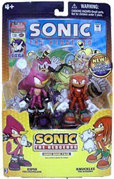 Buy Sonic the Hedgehog 3.5 Inch Action Figure with Comic Book Pack ...