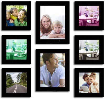 Buy Aspiration Collection Collage Photo Frame (5 x 7 ) 2 pcs & (4 x 4 ...